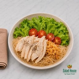 เส้นหมี่อกไก่ฉีก | Salad House