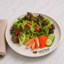 สลัด ปูอัด ไข่กุ้ง วาซาบิ | Salad House