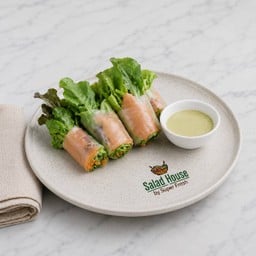 โรล ร็อกเก็ตแซลมอน | Salad House