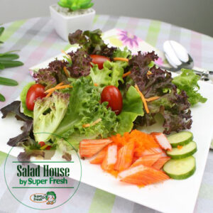 สลัด ปูอัดไข่หวานวาซาบิ [กล่องเล็ก] | Salad House