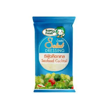 น้ำสลัดซีฟู้ดค๊อกเทล แบบซอง 60 กรัม | Super Fresh