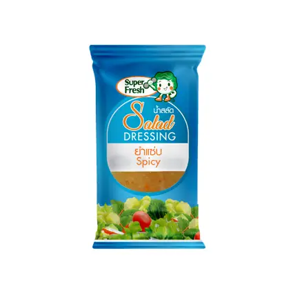 น้ำสลัดยำแซ่บ แบบซอง 60 กรัม | Super Fresh