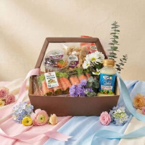 กระเช้าสุขภาพ กระเช้า Wellness Picnic Bloom(C) | Super Fresh