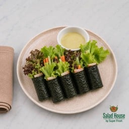 โรล ปูอัดห่อสาหร่าย | Salad House