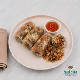 ก๋วยเตี๋ยวลุยสวน วุ้นเส้นเห็ดหอม(เจ) | Salad House